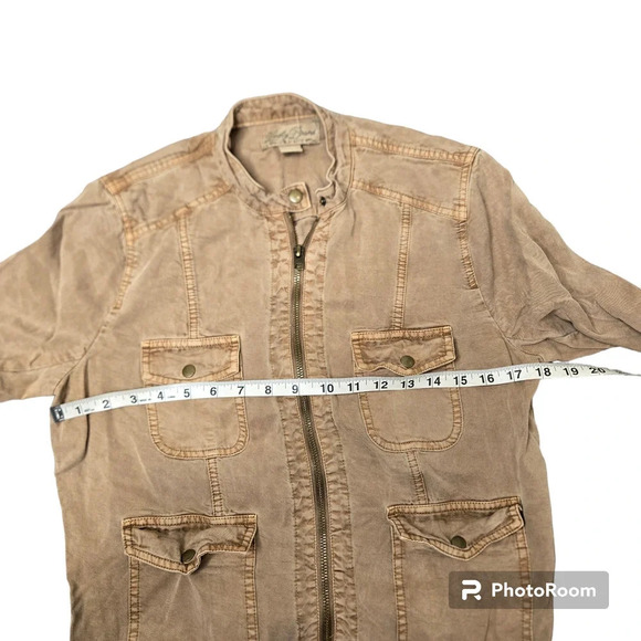 Lucky Brand Tan Y2K Utility Jacket - Picture 3 of 5